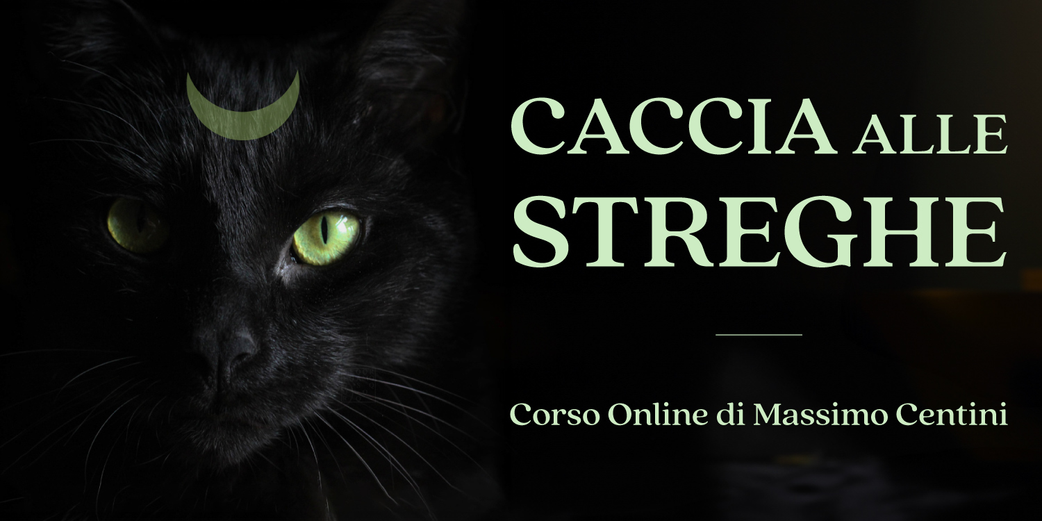 Copertina del corso online caccia alle streghe di Massimo Centini